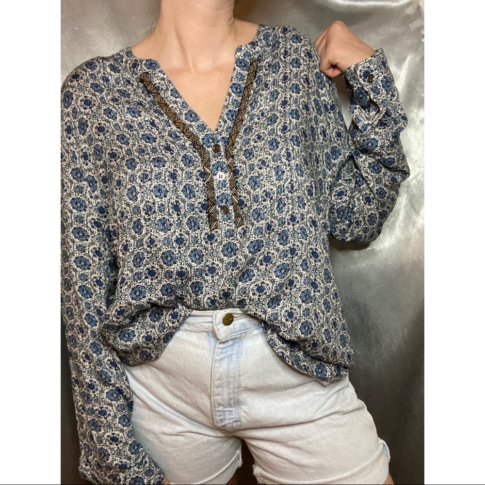 EUC Roz & Ali Blouse